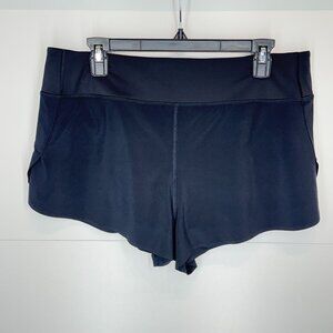 Athleta High Rise Run With It 2.5" Shorts in Black